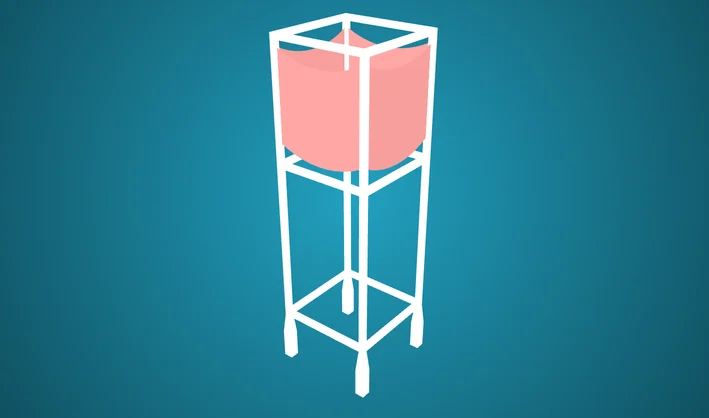 Banner Tower Red