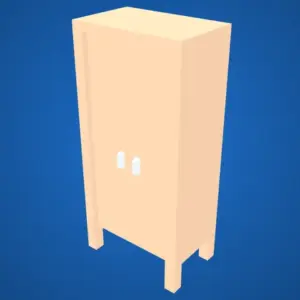 Bookcase Closed Doors