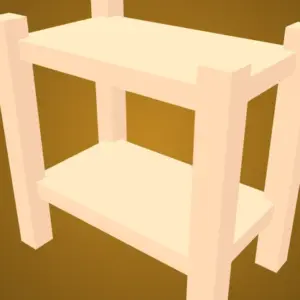 Bookcase Open Low