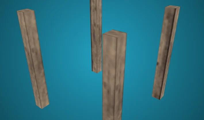 Structure Poles (Retro Fantasy)