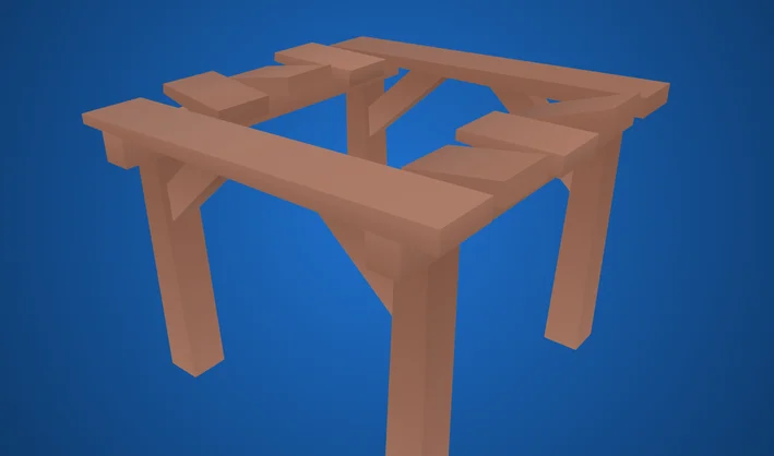 Template Floor Layer Hole