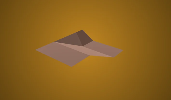 Terrain Ramp Large Detailed