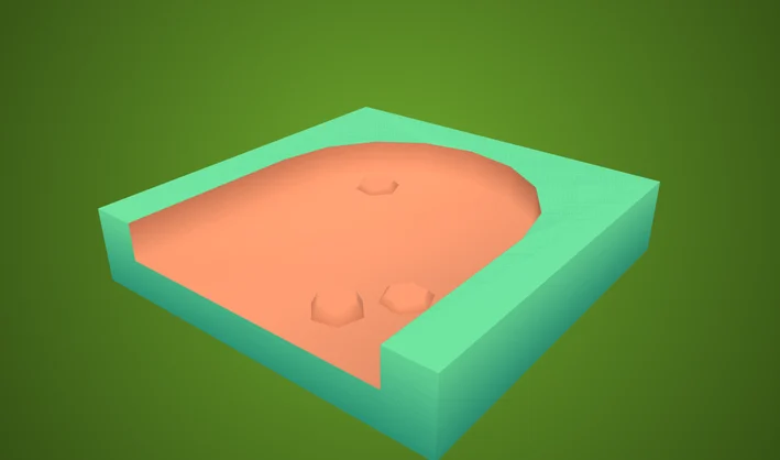 Tile End Round