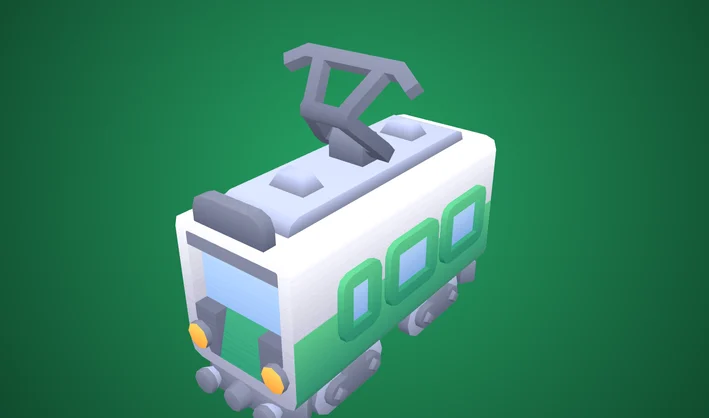 Train Electric Square Type A