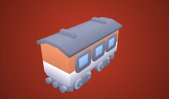 Train Locomotive Passenger Type A