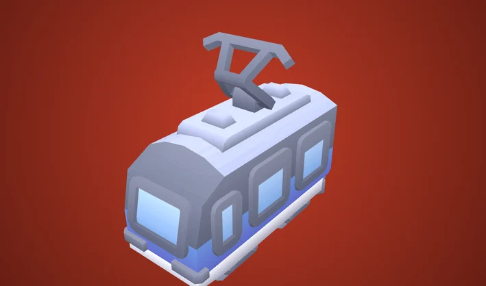Train Tram Modern