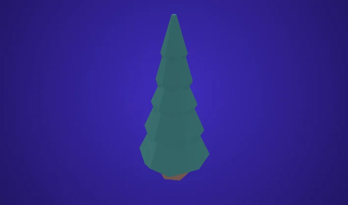 Tree Pine Round Type C