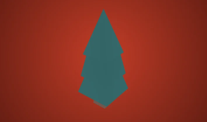 Tree Pine Small Type D