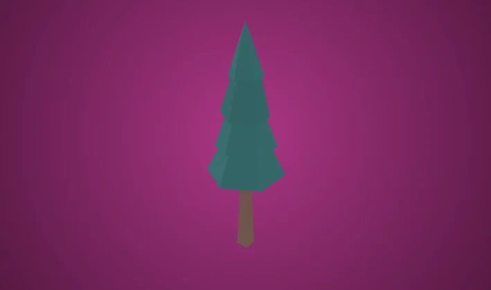 Tree Pine Tall Type C