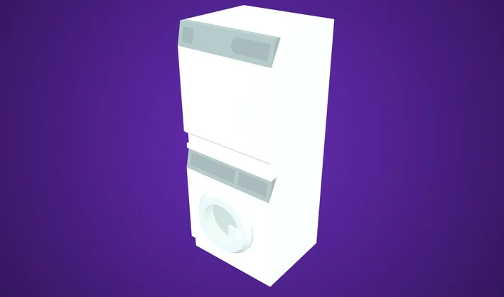 Washer Dryer Stacked
